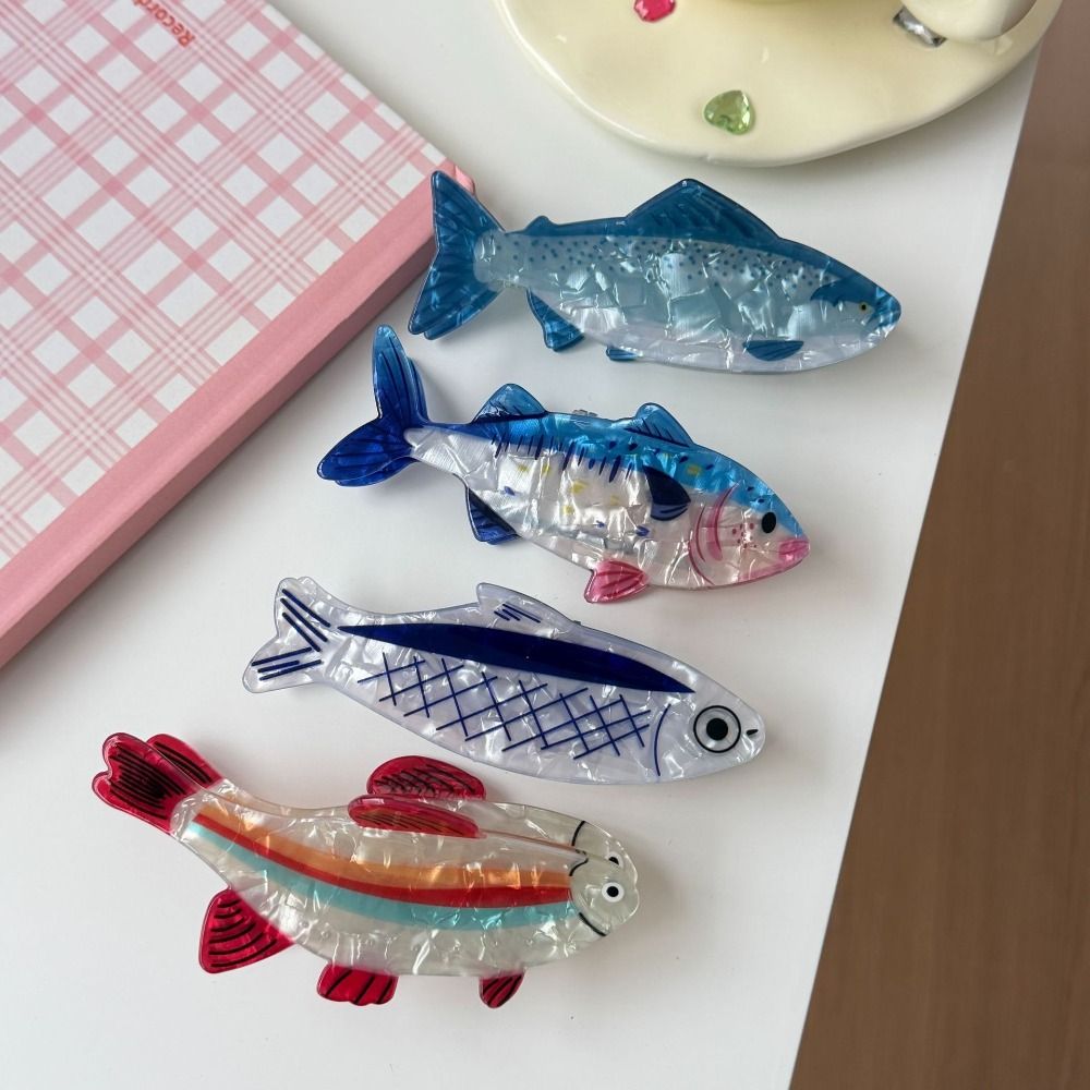 Korean Lifestyle & Kids Boutique Photos - Saç Tokası Deniz Hayvanı Saç Pençesi